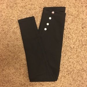 H&M Black Work Pants